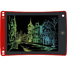 Колірний графічний планшет для малювання Psheko Writing Tablet 12" Червоний (PH050640)