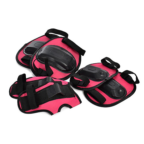 Комплект захисний дитячий Bambi MS 1644(Pink) наколінники, налокітники, зап'ястя