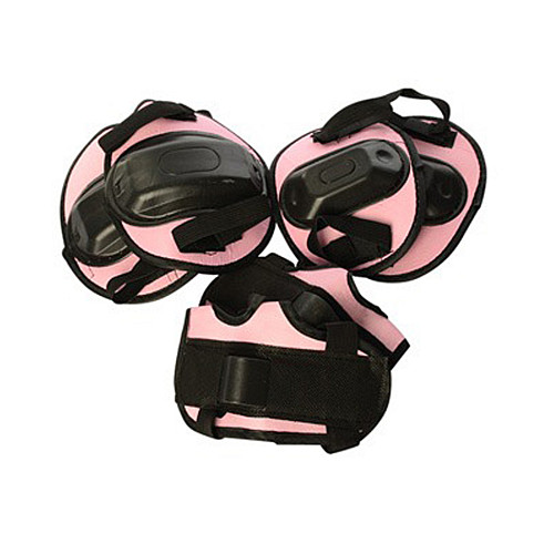 Комплект защитный детский Bambi MS 1644(Light-Pink) наколенники, налокотники, запястья