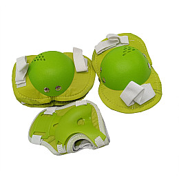 Комплект захисний дитячий Bambi MS 0032-2(Green) наколінники, налокітники, зап'ястя