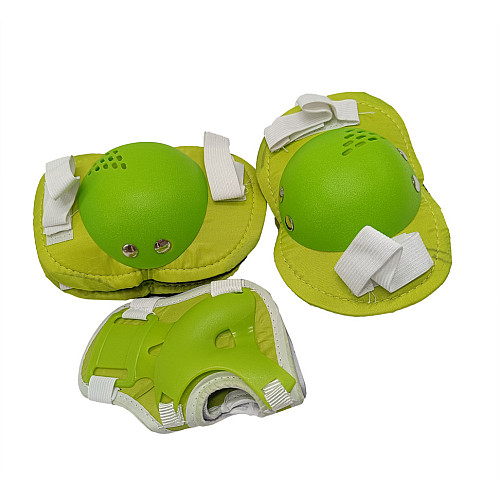 Комплект захисний дитячий Bambi MS 0032-2(Green) наколінники, налокітники, зап'ястя
