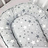 Подушка для младенцев RIAS NJ-0010 с сеткой 70x30см White-Grey