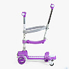 Самокат 5 в 1 Skyper PU 125 х 40 мм Violet (154314)