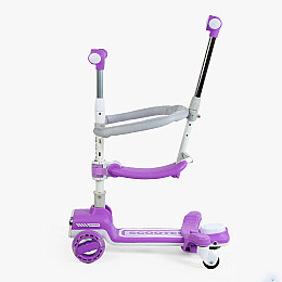 Самокат 5 в 1 Skyper PU 125 х 40 мм Фіолетовий (154314)