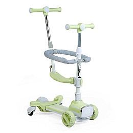 Самокат 5 в 1 Skyper PU 125 х 40 мм Green (154311)
