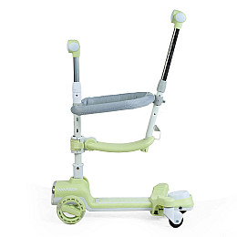 Самокат 5 в 1 Skyper PU 125 х 40 мм Зелений (154311)