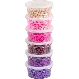 Набор термомозаики розовый фиолетовый 3000 шт. Knorr Prandell 212170151