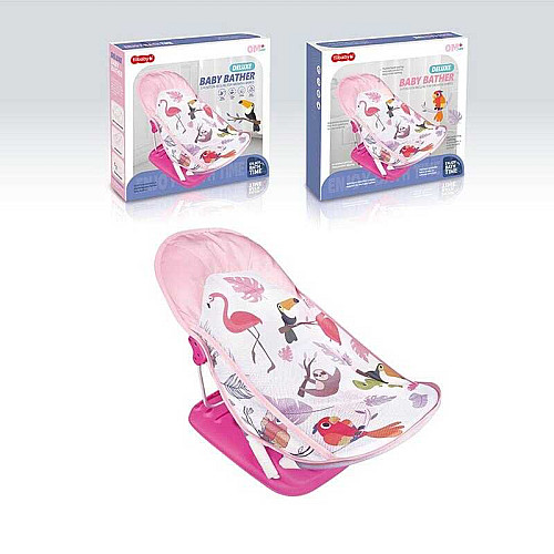 Детский шезлонг для купания iBaby Baby Bather 370х70х330 мм Pink (151963)
