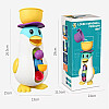 Игрушка для ванны Jurong Toys "Веселая мельница" с пингвином (AUAU03)