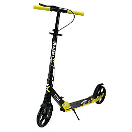 Самокат городской 2-х колесный Scooter Extreme SK211 желтый