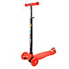 Самокат детский 3-х колесный Scooter Maxi SC2401 светящиеся колеса оранжевый