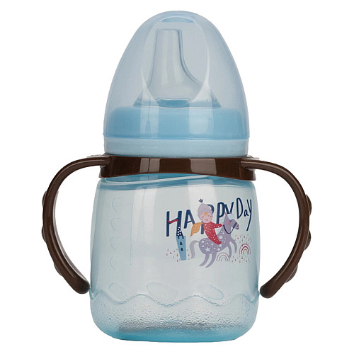 Поильник с силиконовым носиком Mega Zayka MGZ-0314 (Blue) 180 мл