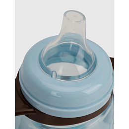 Поильник с силиконовым носиком Mega Zayka MGZ-0314 (Blue) 180 мл