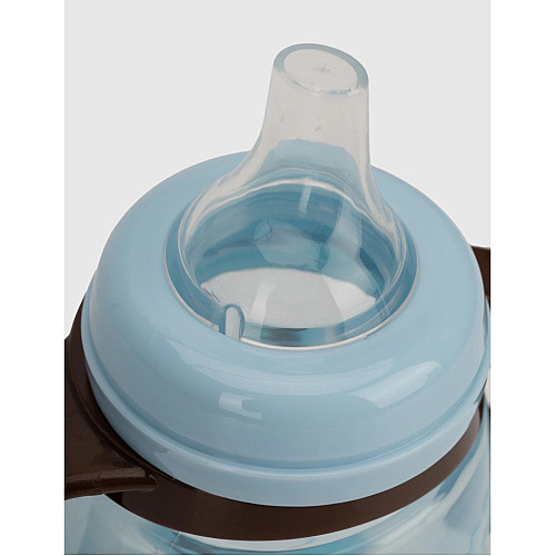 Поильник с силиконовым носиком Mega Zayka MGZ-0314 (Blue) 180 мл