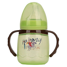 Поильник з силіконовим носиком Mega Zayka MGZ-0314 (Green) 180 мл
