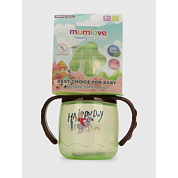 Поильник с силиконовым носиком Mega Zayka MGZ-0314 (Green) 180 мл