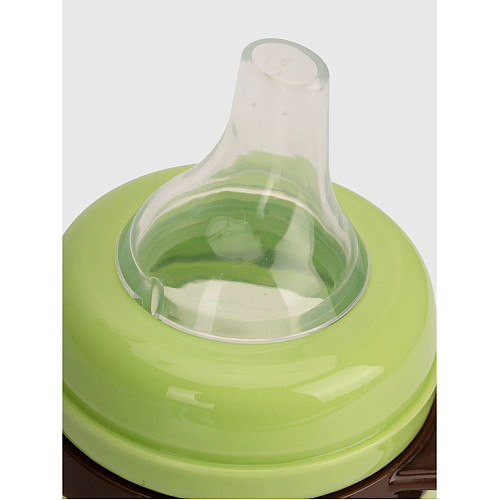 Поильник с силиконовым носиком Mega Zayka MGZ-0314 (Green) 180 мл