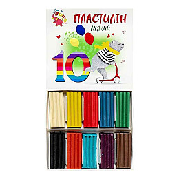 Набор для творчества Пластилин Jumbi КТ 230603 10 цветов