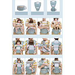 Хипсит Squirrel baby Х2020 12в1 Темно-синий и ножницы Белые (v-11902)