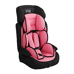 Детское автокресло универсальное Joy ISOFIX 1/2/3 9-36 кг Pink and black (156751)