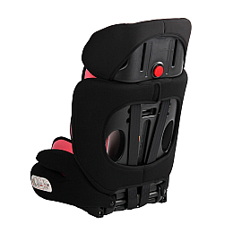 Дитяче автокрісло універсальне Joy ISOFIX 1/2/3 9-36 кг Рожевий і чорний (156751)