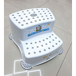 Подставка-лавочка детская для унитаза/раковины Irak Plastik CM-520 белый