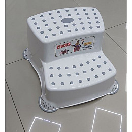 Подставка-лавочка детская для унитаза/раковины Irak Plastik CM-520 белый