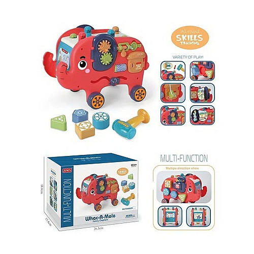 Каталка Whac-a-mole Yufeng 25х14х18 см Червоний (121811)