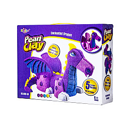 Набор для творчества с пластилином Keqao Дракон 32x5x25 см Разноцветный (33511432)