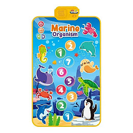 Музыкальний килимок Toddler Mat підводний світ 80х50 см Yufeng Різнокольоровий (136800)