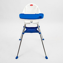 Стульчик для кормлення дитячий Doloni 97x67x68 см Синьо-білий (03220/1)