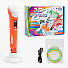 Дитяча 3D ручка 4FUN Game Club USB Оранжева (154152)