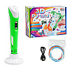 Дитяча 3D ручка 4FUN Game Club USB Green (154151)