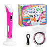 Дитяча 3D ручка 4FUN Game Club USB Рожева (154150)