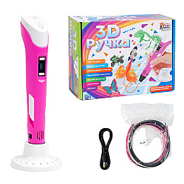 Детская 3D ручка 4FUN Game Club USB Pink (154150)
