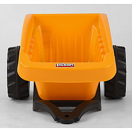 Прицеп для педального трактора Pilsan 35 кг Yellow (102741)