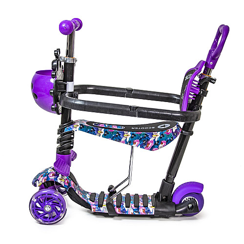 Самокат Scale Sports Божья коровка 5в1 Violet (75773278)