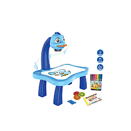 Столик з проектором для малювання Artist 34.5x21x25 см Голубий (154788)