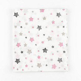 Пеленка для младенца Dexter’s pink stars 95х85 см Разноцветный