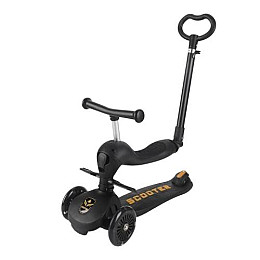 Самокат трансформер 3в1 A1 Scooter Черный