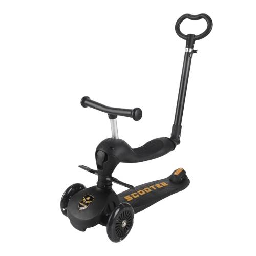 Самокат трансформер 3в1 A1 Scooter Черный