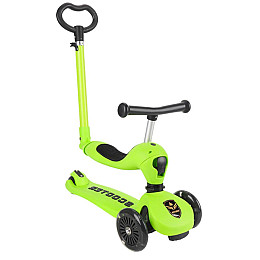 Самокат-трансформер 3в1 A1 Scooter Зеленый