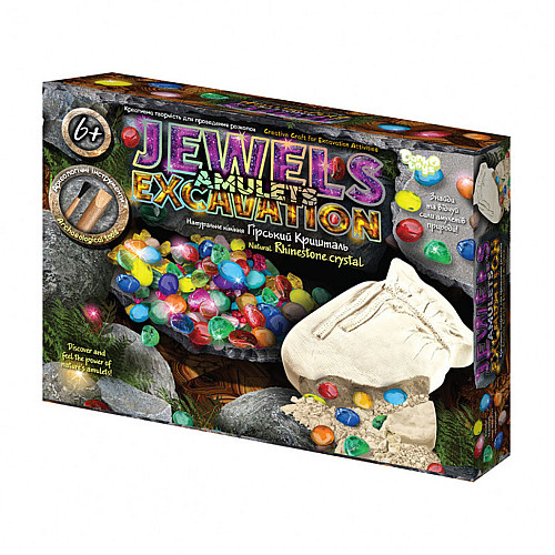 Набор для проведения раскопок Jewels Amulets Excavation камни JAEX-01-01