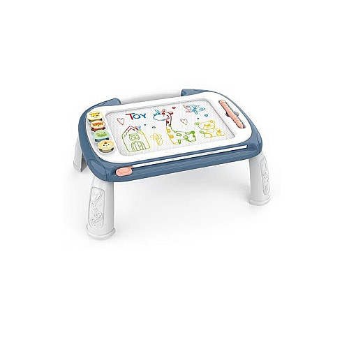 Столик с магнитной доской Sobebear 20x45x35 см Голубой (124522)