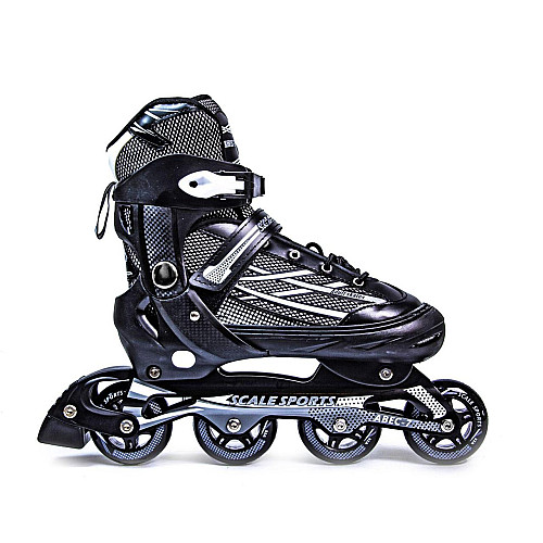 Раздвижные ролики Scale Sports Adult Skates 41-44 XL LF 935 Черно-белый