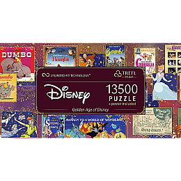 Пазлы Trefl Золотая коллекция Disney 13500 элементов серии Безграничная коллекция 199х138 см Разноцветный 81026