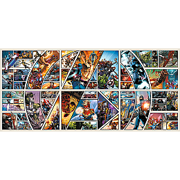 Пазли Trefl Месники Marvel 9000 елементів серії Безмежна колекція 199х93 см Різнокольоровий 81023