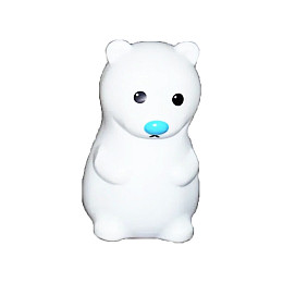 Нічник акумуляторний силіконовий CNV Ведмедик 170х110х100 мм