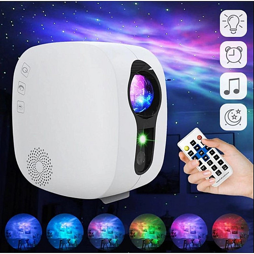 Ночник проектор звездного неба Starry sky 2503 white