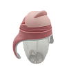 Поильник детский с трубочкой и утяжелителем BabyGo 240 мл Pink